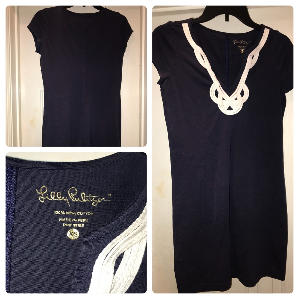 XS Lilly Pulitzer Brewster T-shirt Dress